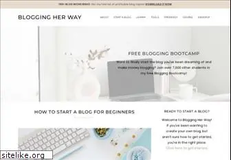 bloggingherway.com