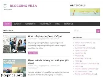 bloggingvilla.in