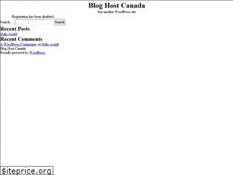 bloghost.ca
