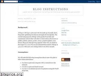 bloginstructions.blogspot.in