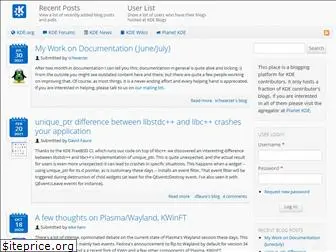 blogs.kde.org