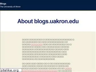 blogs.uakron.edu