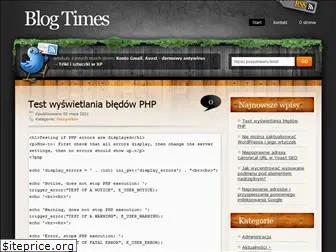 blogtimes.pl