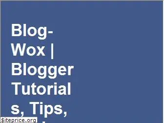 blogwox.blogspot.com