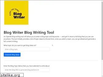 blogwriter.in