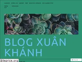 blogxuankhanh.wordpress.com