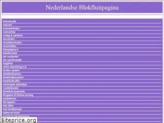 blokfluitpagina.nl