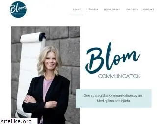 blomcommunication.se