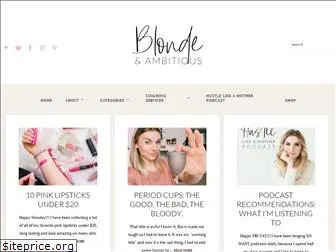 blondeandambitiousblog.com thumbnail