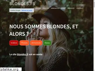blondes.fr