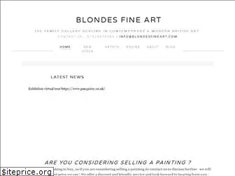 blondesfineart.com