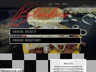 blondiesrestaurant.com