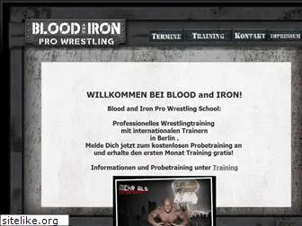 bloodandironprowrestling.com