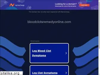 bloodclotsremedyonline.com