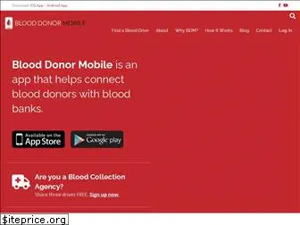 blooddonormobile.com