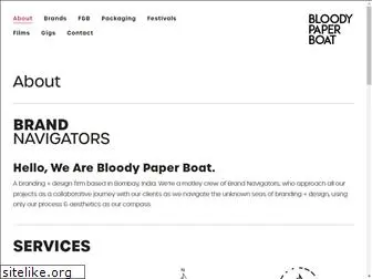 bloodypaperboat.com