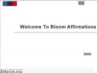 bloomaffirmations.com