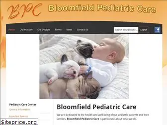 bloomfieldpediatriccare.com