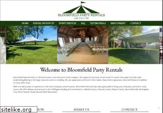 bloomfieldrentals.com