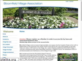 bloomfieldvillage.net