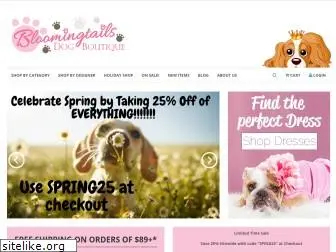 bloomingtailsdogboutique.com