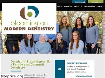 bloomingtonmoderndentistry.com