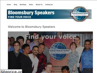 bloomsburyspeakers.org.uk