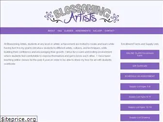 blossomingartists.com