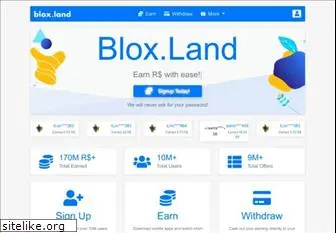 Top 58 Similar Web Sites Like Rblx Land And Alternatives - top 5 way to earn robux on roblox with bloxland working 100 october