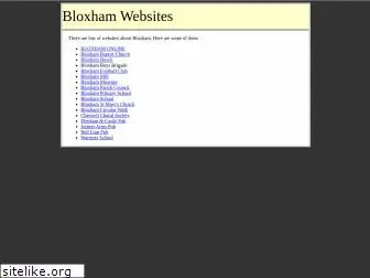 bloxham.info