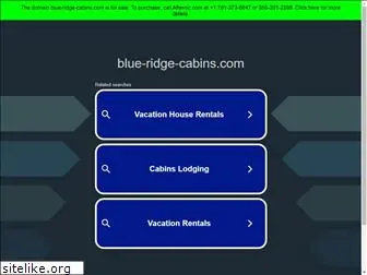blue-ridge-cabins.com