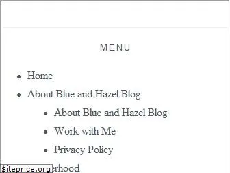 blueandhazel.com