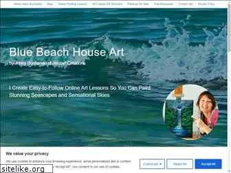 bluebeachhouseart.com