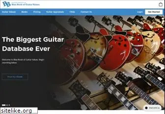 bluebookofguitarvalues.com