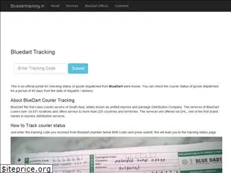 bluedarttracking.in