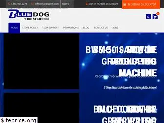 bluedogwirestripper.com