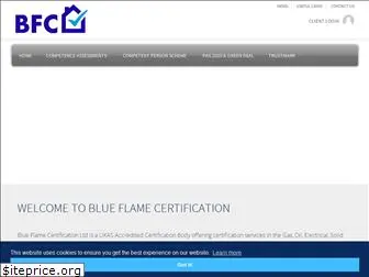 blueflamecertification.com