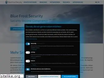 bluefrostsecurity.de