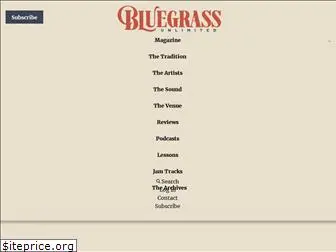 bluegrassunlimited.com