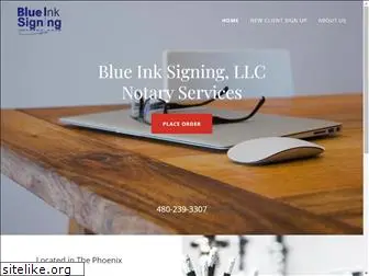 blueinksignings.com
