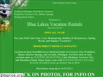 bluelakesvacationrentals.com