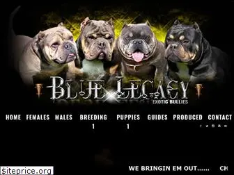 bluelegacyexoticbullies.com