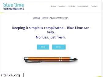 bluelimecommunications.com