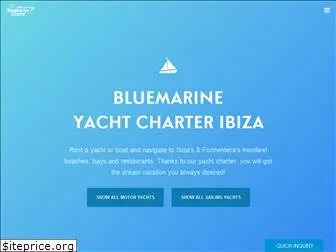 bluemarinecharter.com