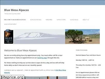 bluemesaalpacas.com