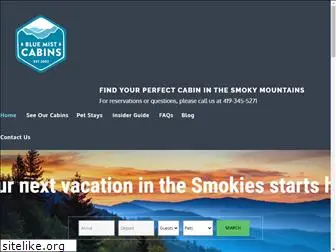 bluemistcabins.com