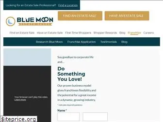 bluemoonestatesalesfranchising.com