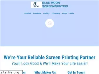 bluemoonscreenprint.com