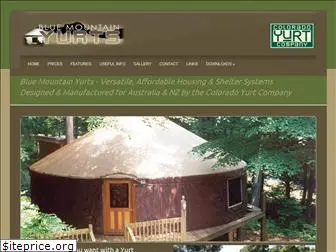 bluemountainyurts.com