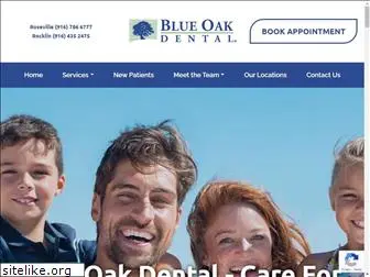 blueoakdentalrocklin.com